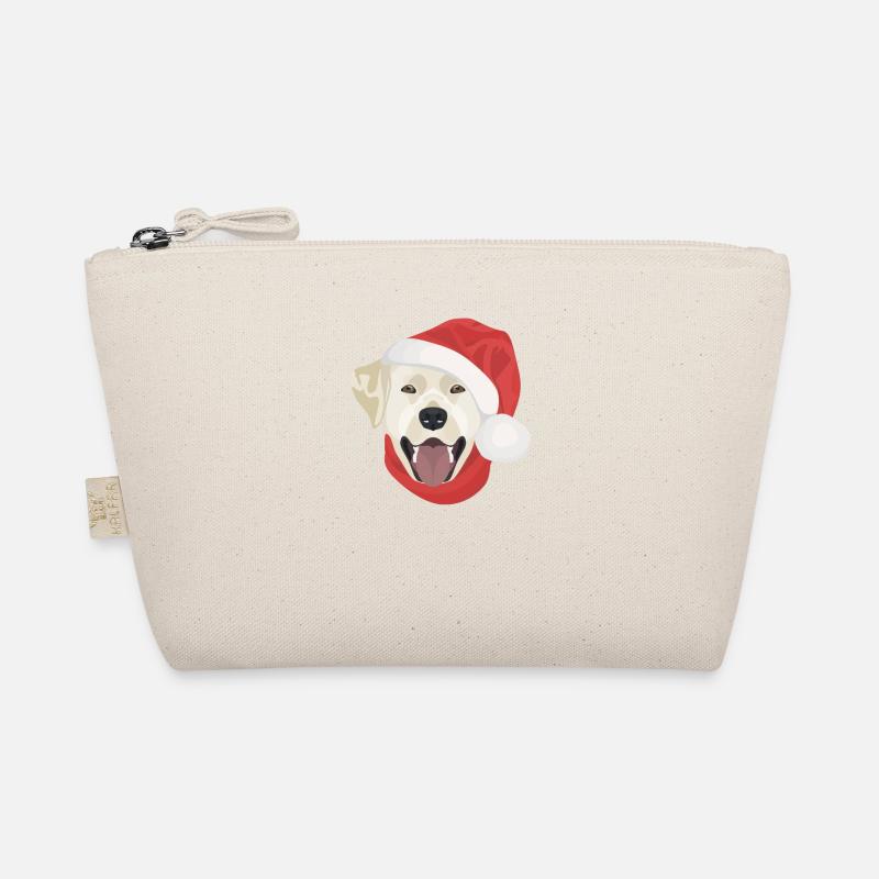 Labrador Merry Christmas Organic Pouch