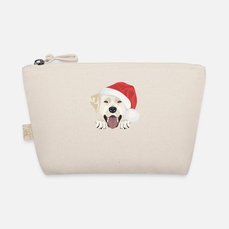 Labrador Merry Christmas Organic Pouch