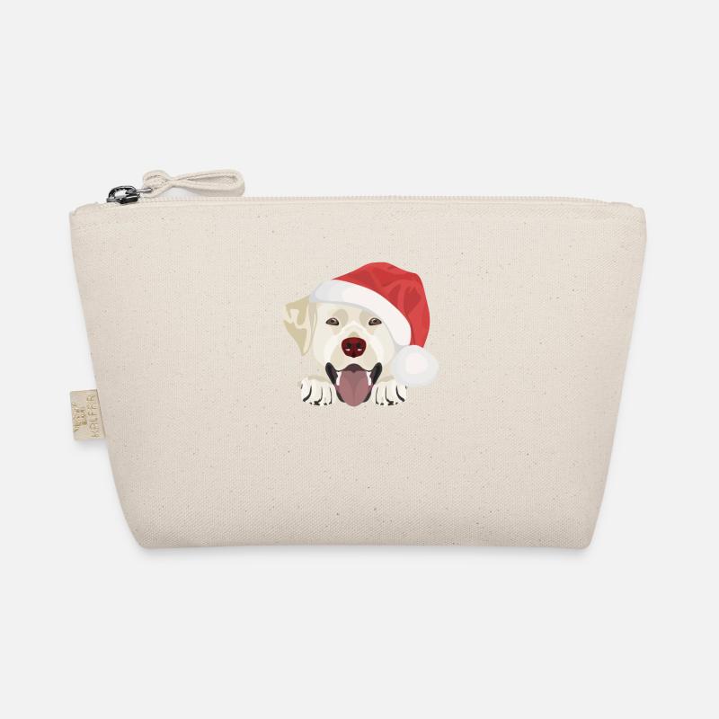 Labrador Merry Christmas Organic Pouch