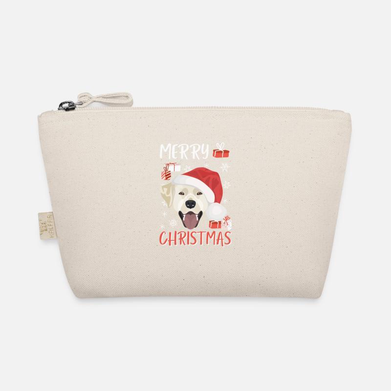 Labrador Merry Christmas Organic Pouch