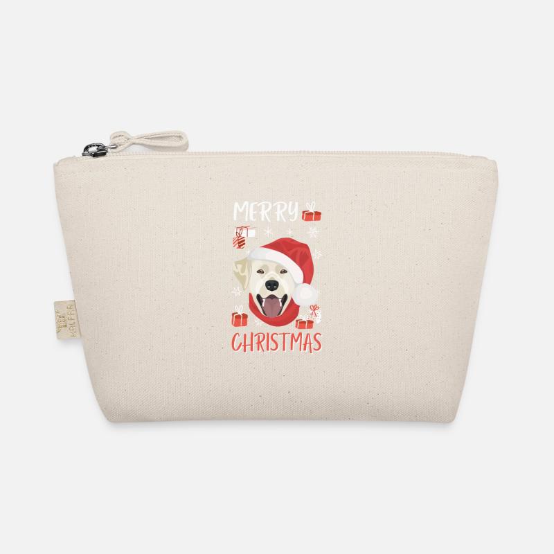 Labrador Merry Christmas Organic Pouch