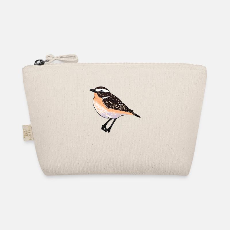 Braunkehlchen Vogel des Jahres Braunkehlchen Bio-Täschchen
