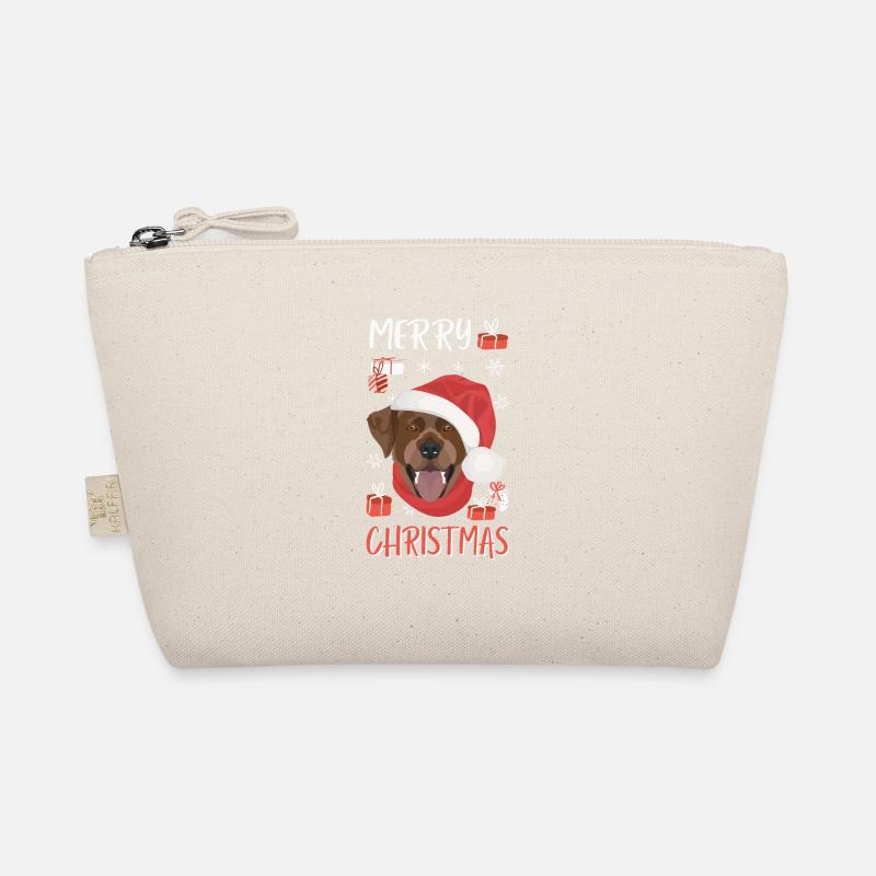 Labrador Merry Christmas Organic Pouch
