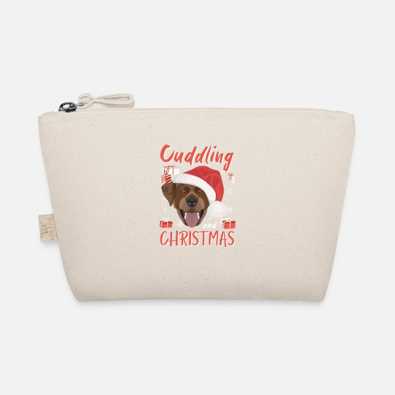 Labrador Merry Christmas Organic Pouch