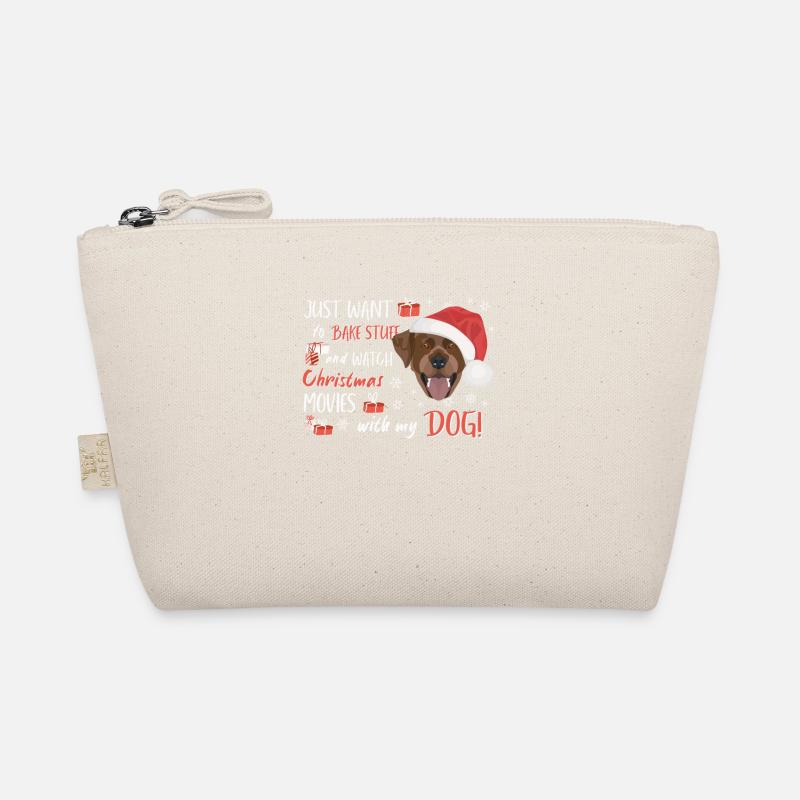 Labrador Merry Christmas Organic Pouch