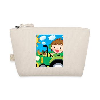 Green Tractor Birthday Farm Animals - Trousse biologique - nature - Devant