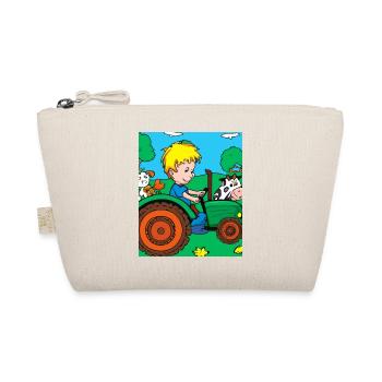 Green Tractor Birthday Farm Animals - Trousse biologique - nature - Devant