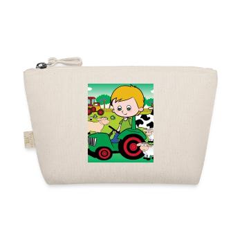 Green Tractor Birthday Farm Animals - Trousse biologique - nature - Devant