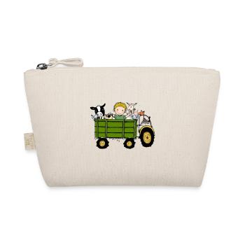 Green Tractor Birthday Farm Animals - Trousse biologique - nature - Devant