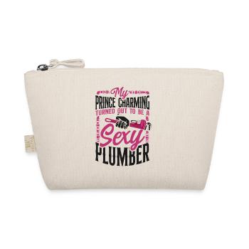 Plumbing Plumber My Prince - Organic Pouch - nature - Front