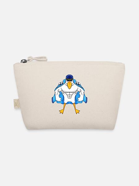 Mouette musclée Mouette Cadeau - Trousse biologique - nature
