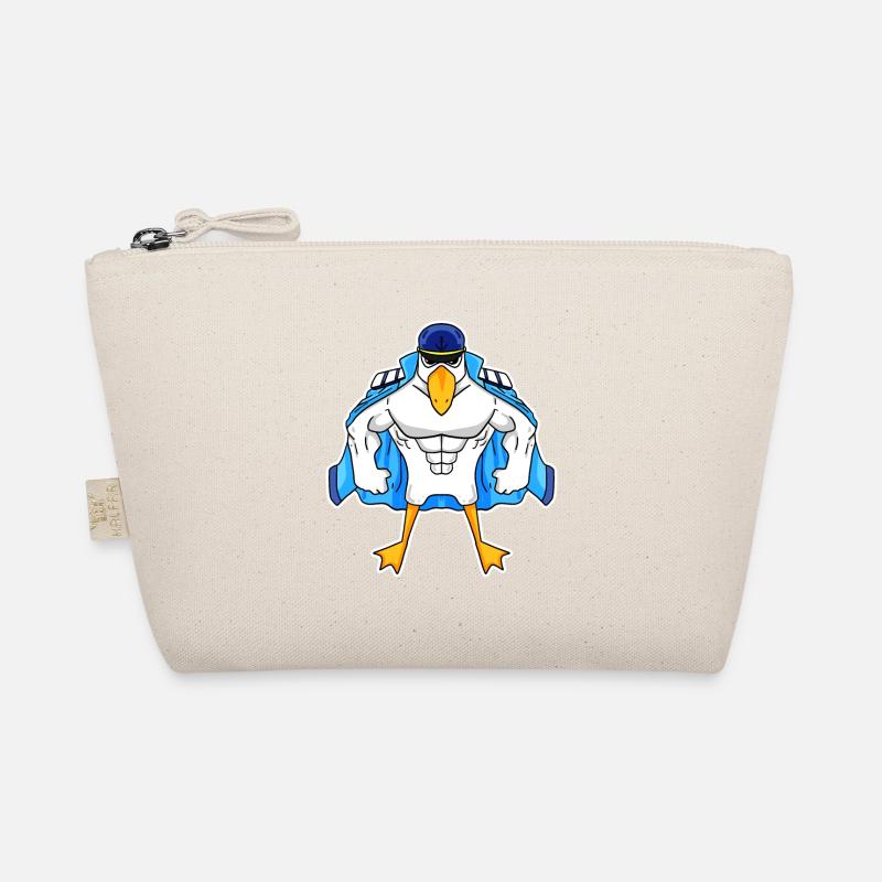 Muscular Seagull Seagull Gift Organic Pouch
