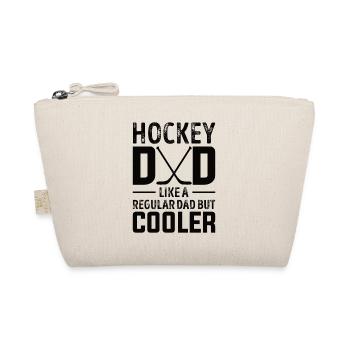 Hockey sur glace papa joueur de hockey sur glace papa cadeau - Trousse biologique - nature - Devant