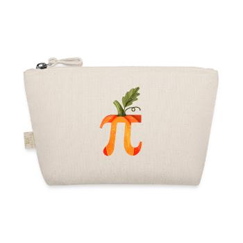 Pi Day Pumpkin Pike Math Creepy Halloween - Organic Pouch - nature - Front