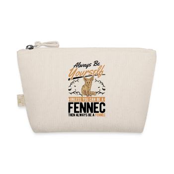 Always be yourses Fennec Desert Fox Fennec Fennek - Organic Pouch - nature - Front