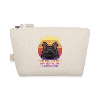 Français Bulldog Puppy Retro Drôle Français Bulldog Do - Trousse biologique - nature - Devant