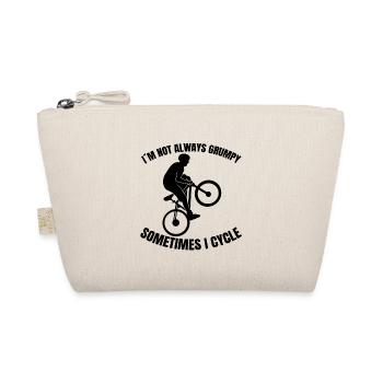 Bike Tour Bike Cycling Mountainbike Cycling - Organic Pouch - nature - Front