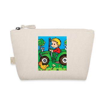 Green Tractor Birthday Farm Animals - Trousse biologique - nature - Devant