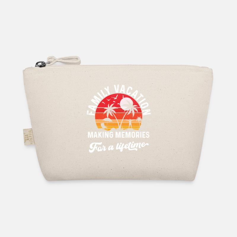 Family Vacation Making Memories Together Organic Pouch