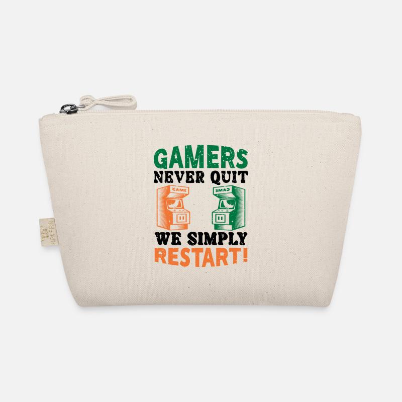 Gamers never quit Organic Pouch