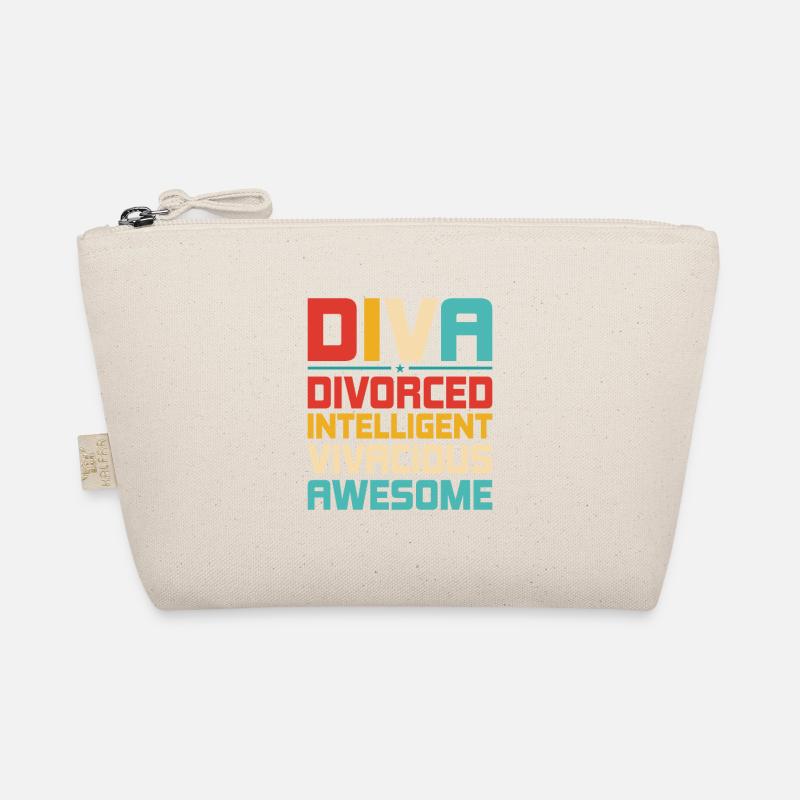 DIVA - Divoced Intelligent Vivacious Awesome Divor Bio-Täschchen