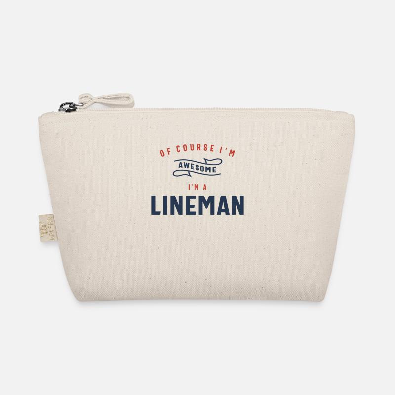 Lineman Job Beruf Bio-Täschchen