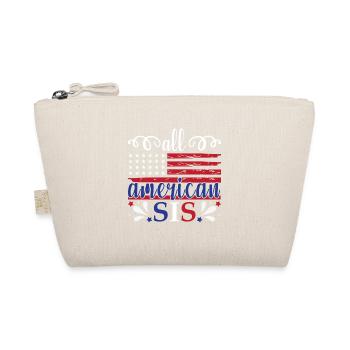 All American Sis 4 juillet Féministe - Trousse biologique - nature - Devant