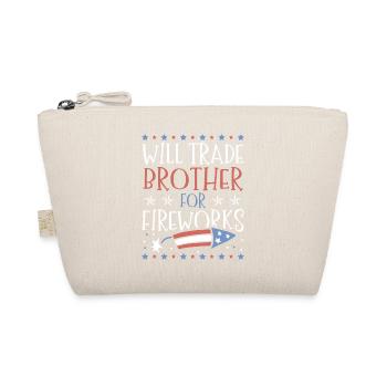 Will Trade Brother For Fireworks 4. Juli - Bio-Täschchen - Natur - Vorne