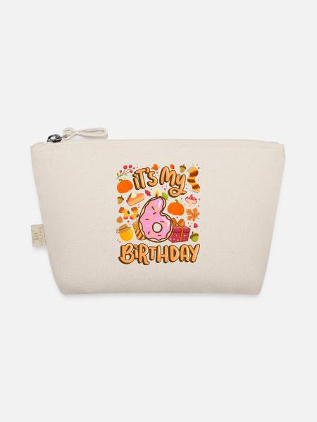 C’est mon 6 anniversaire automne feuille d’érable automne - Trousse biologique - nature - Devant