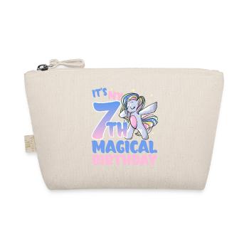 It's my 7th magical birthday - Organic Pouch - nature - Front