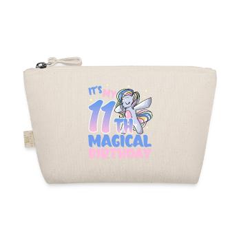 It's my 11th magical birthday - Organic Pouch - nature - Front