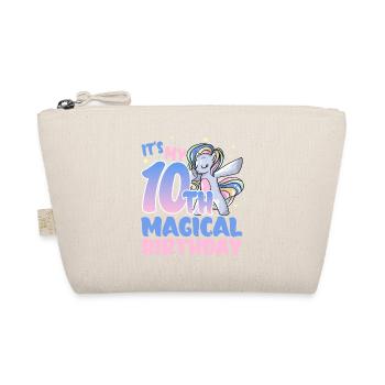 It's my 10th magical birthday - Organic Pouch - nature - Front