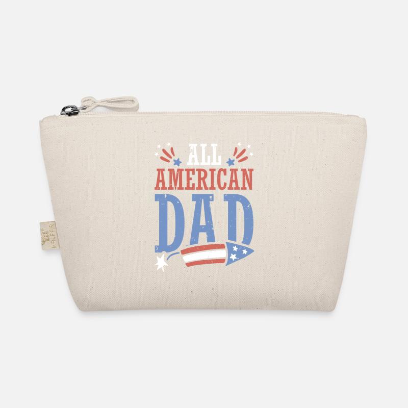 All American Dad July 4 Fireworks Organic Pouch