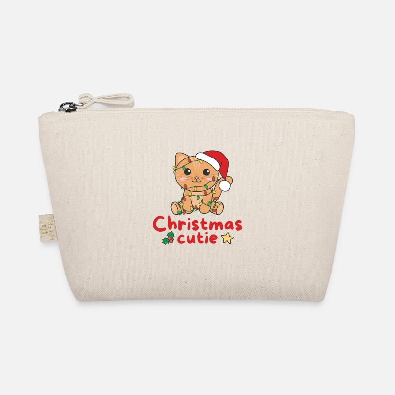 Chat de Noël Chats Mignon de Noël Trousse biologique