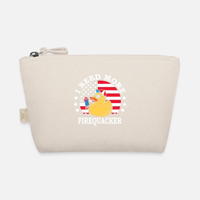 Ich Brauche Mehr Firequacker 4. Juli Firecracker Bio-Täschchen