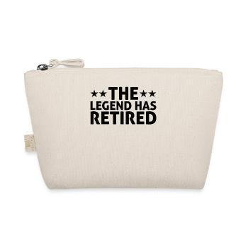 The legend retires gift - Organic Pouch - nature - Front