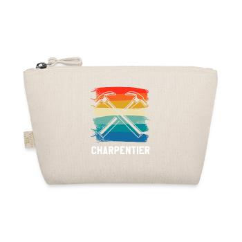 Vintage Retro Charpentier Menuisier Menuiserie - Trousse biologique - nature - Devant