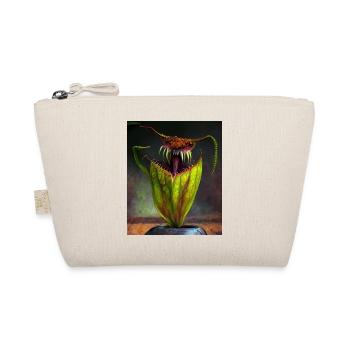 Funny Graphic Pitcher Plant Art Cool Nepenthes - Organic Pouch - nature - Front
