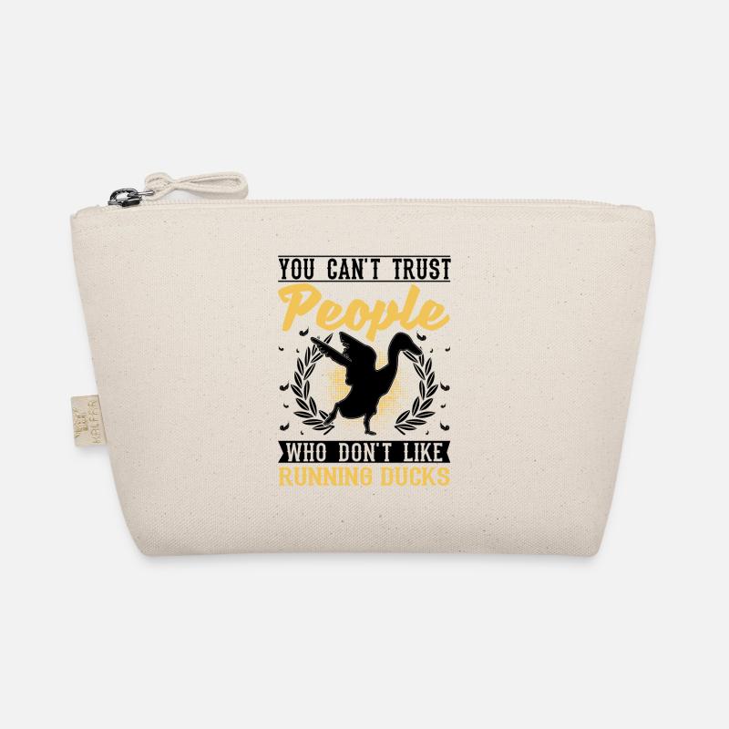 Indian Running Duck Gift Running Duck Organic Pouch