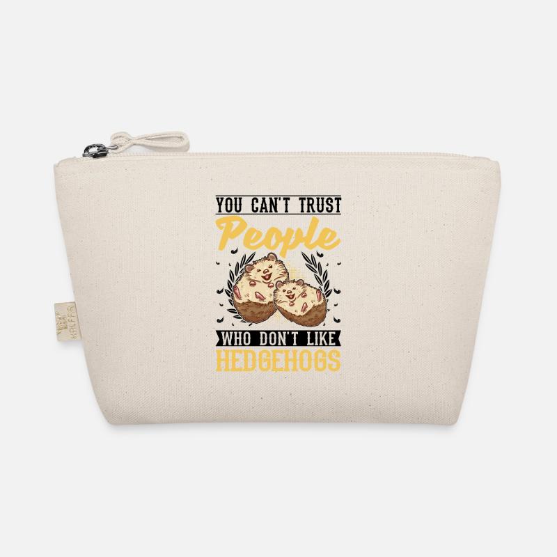 Hedgehog Gift Stacheligel Organic Pouch