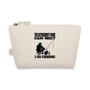 Fishing Pensioners Angler Fishing hooks Grandpa Fishing - Organic Pouch - nature - Front