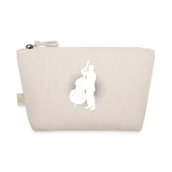 Cello Funny Gift Viola - Organic Pouch - nature - Front