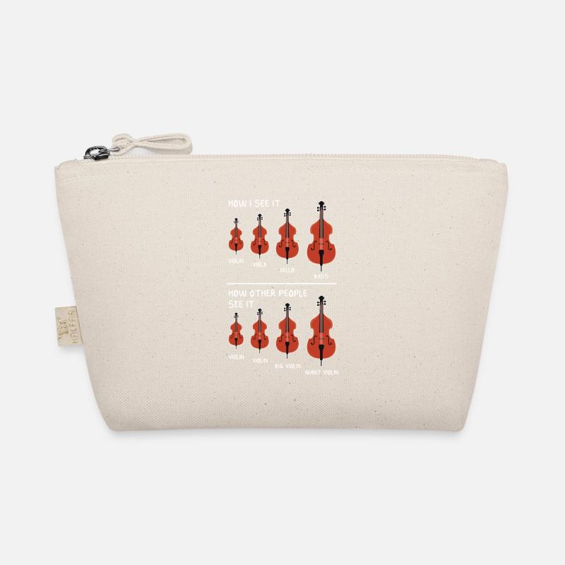 Cello Funny Gift Viola Organic Pouch