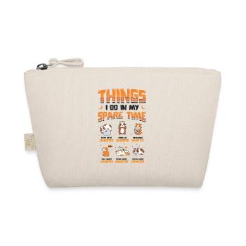 Hamster lovers - Organic Pouch - nature - Front
