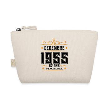 né en DÉCEMBRE 1955, 67 ans, cadeau d'anniversaire - Trousse biologique - nature - Devant