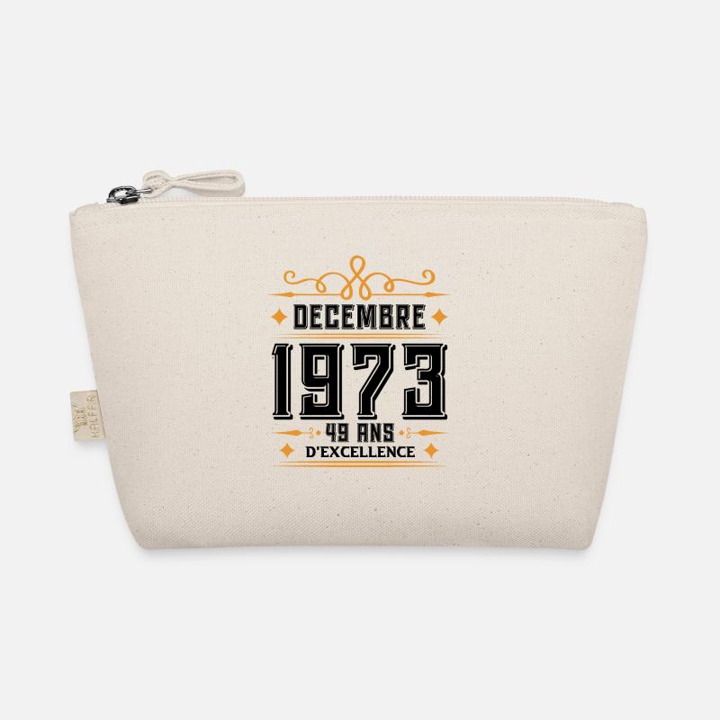 né en DÉCEMBRE 1973, 49 ans, cadeau d'anniversaire Trousse biologique