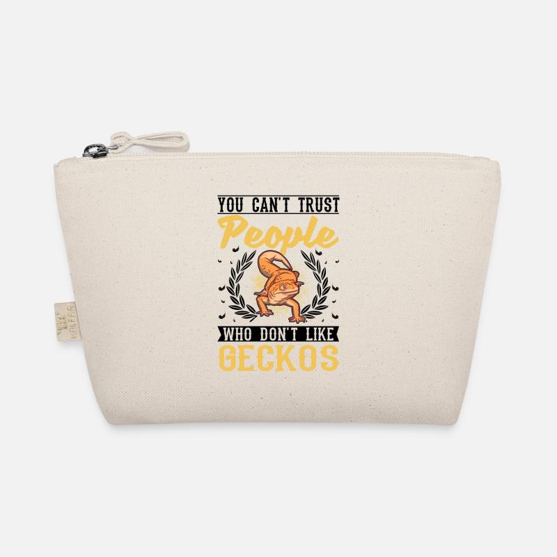 Gecko Geschenk Leopardgecko Bio-Täschchen