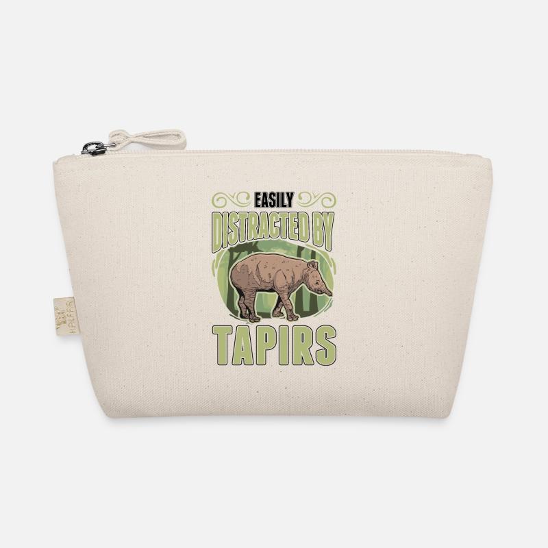 Easily distracted by Tapirs Bio-Täschchen