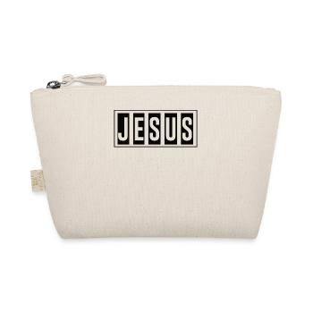 Christentum Jesus Religion Glaube Kreuz Gebet - Bio-Täschchen - Natur - Vorne