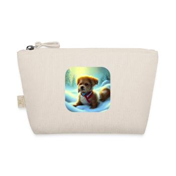 Chiot de chien de Noël - Trousse biologique - nature - Devant